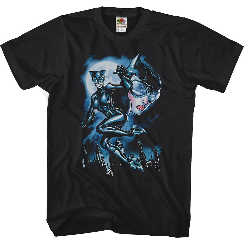 Catwoman Collage Batman Tshirt